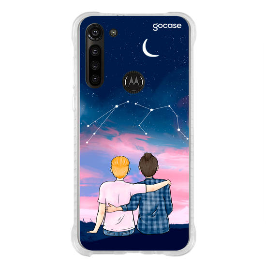 Capinha para celular Céu Estrelado Casal 3