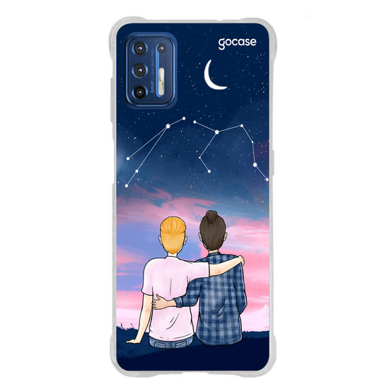 Capinha para celular Céu Estrelado Casal 3
