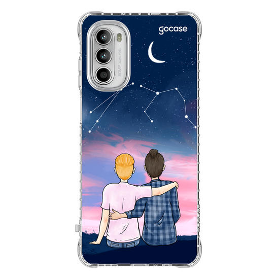 Capinha para celular Céu Estrelado Casal 3