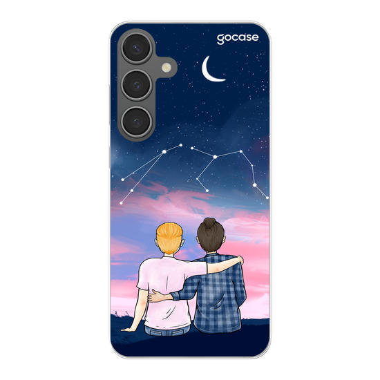 Starry Sky Couple 3  Phone Case