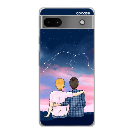 Starry Sky Couple 3  Phone Case