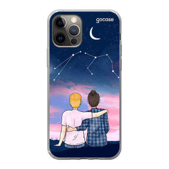 Starry Sky Couple 3  Phone Case