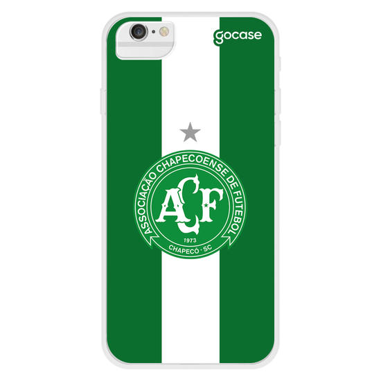 Capinha para celular Chapecoense - Verde e Branco