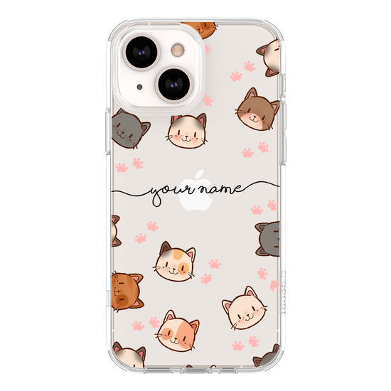Feline Charm Handwritten Phone Case