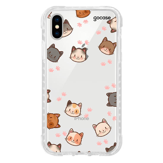 Capinha para celular Charmes Felinos Manuscrito