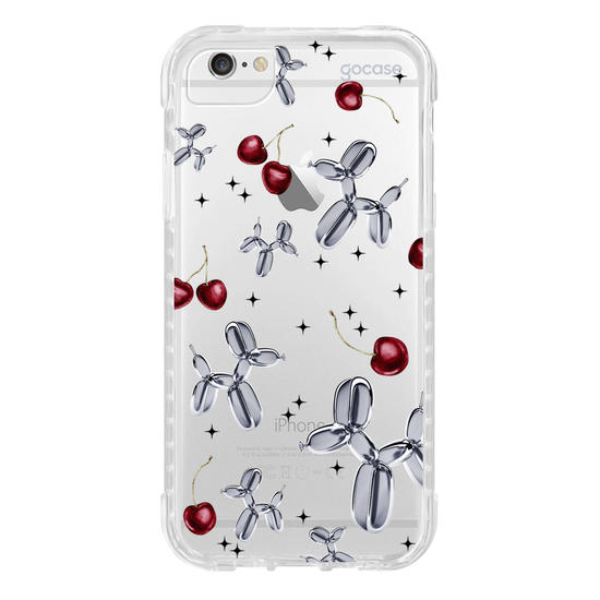 Capinha para celular  Cherries & Dogs