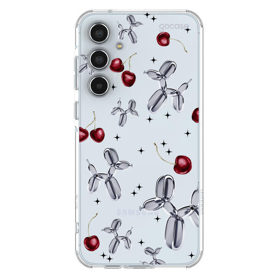 Capinha para celular  Cherries & Dogs