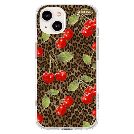 Capinha para celular  Cherry Animal Print