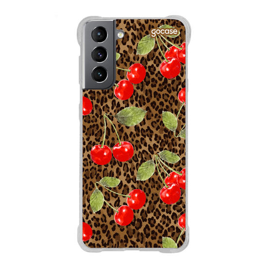 Capinha para celular  Cherry Animal Print