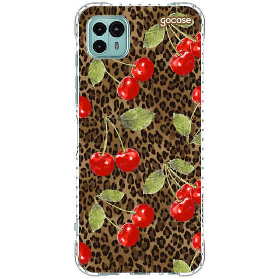 Capinha para celular  Cherry Animal Print