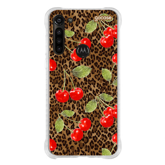 Capinha para celular  Cherry Animal Print