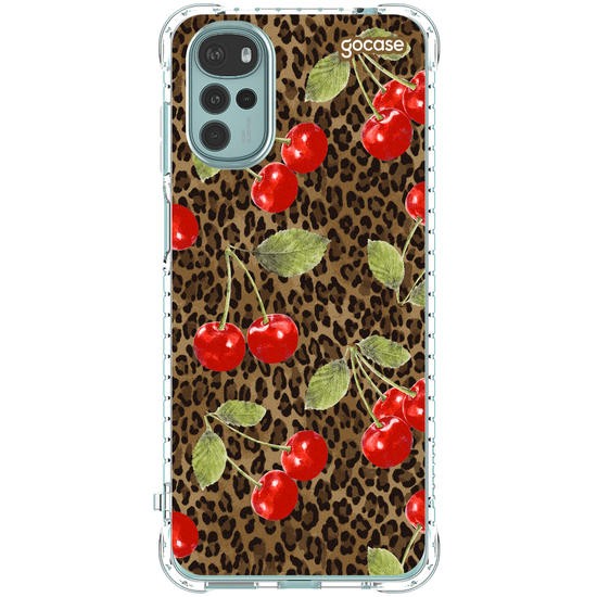Capinha para celular  Cherry Animal Print