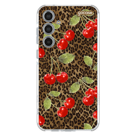 Capinha para celular  Cherry Animal Print
