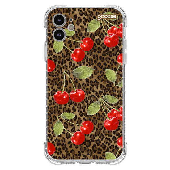 Capinha para celular  Cherry Animal Print