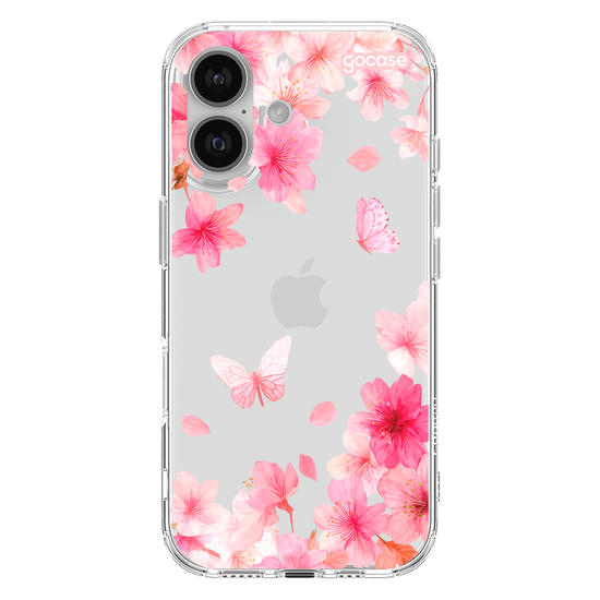 Capinha para celular  Cherry Blossom Butterfly