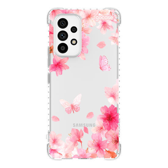 Capinha para celular  Cherry Blossom Butterfly