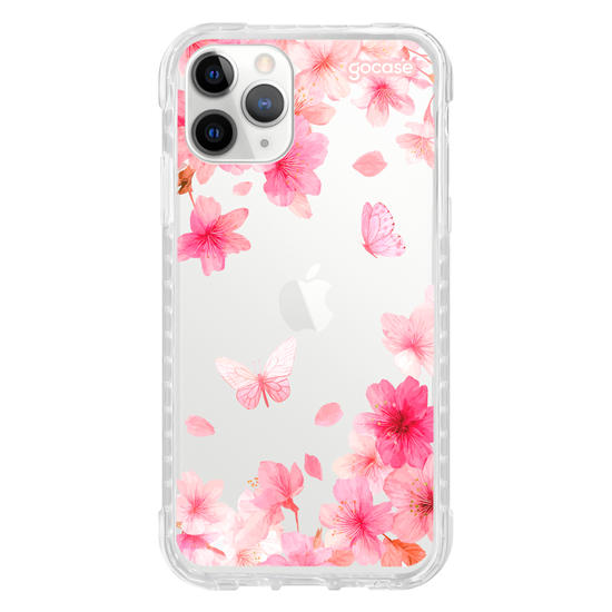 Capinha para celular  Cherry Blossom Butterfly