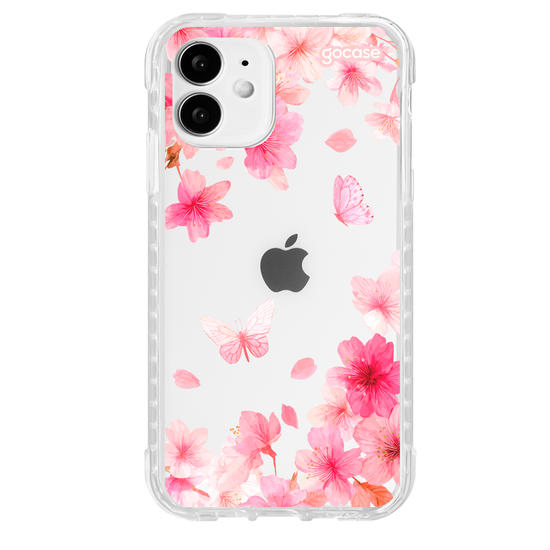 Capinha para celular  Cherry Blossom Butterfly