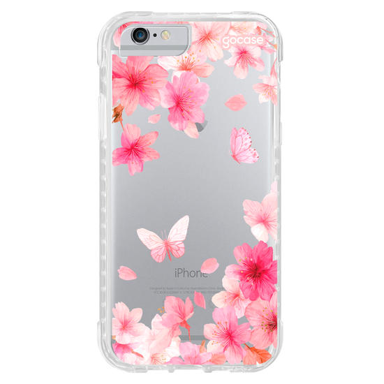 Capinha para celular  Cherry Blossom Butterfly