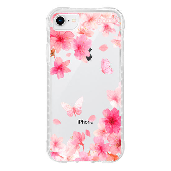 Capinha para celular  Cherry Blossom Butterfly