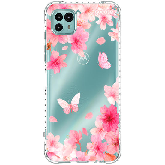 Capinha para celular  Cherry Blossom Butterfly