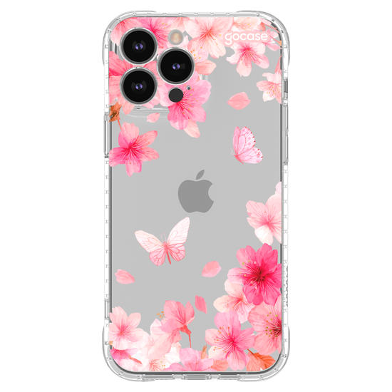 Capinha para celular  Cherry Blossom Butterfly