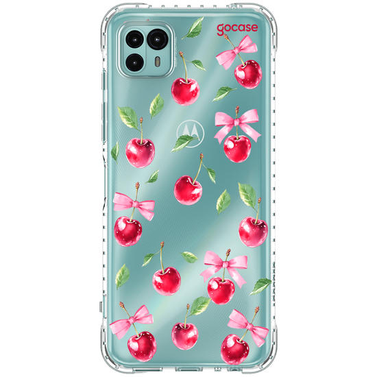 Capinha para celular  Cherry Bow