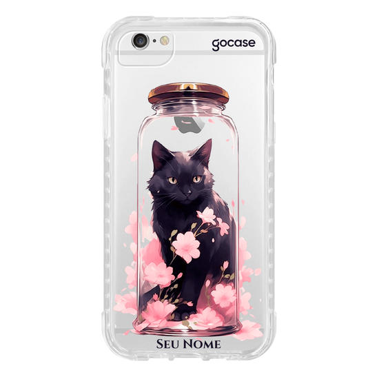 Capinha para celular  Cherry Cat Jar