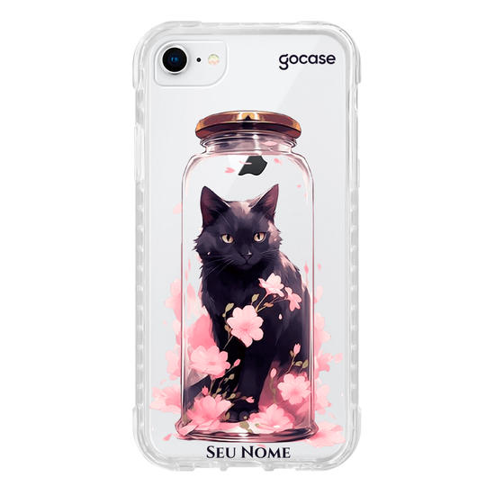 Capinha para celular  Cherry Cat Jar