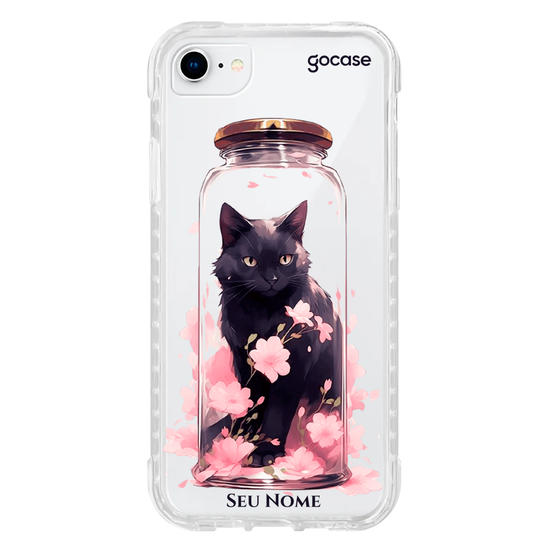 Capinha para celular  Cherry Cat Jar