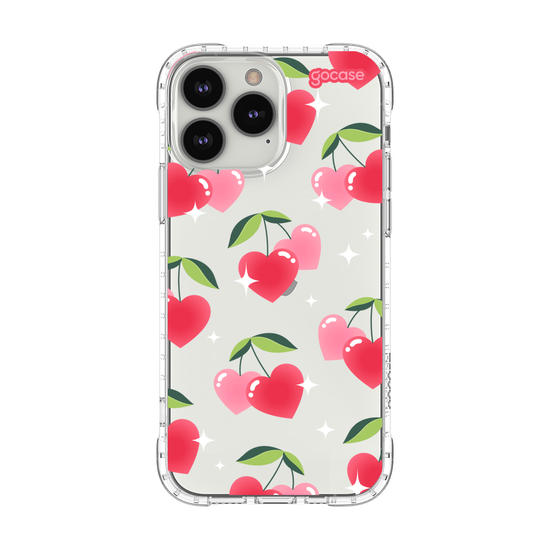 Capinha para celular Cherry Hearts