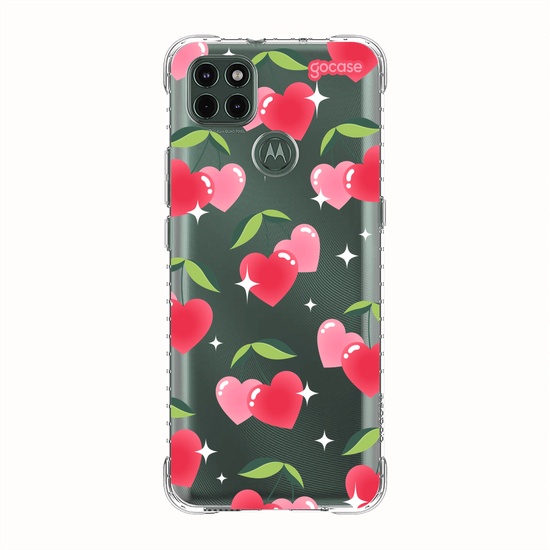 Capinha para celular Cherry Hearts