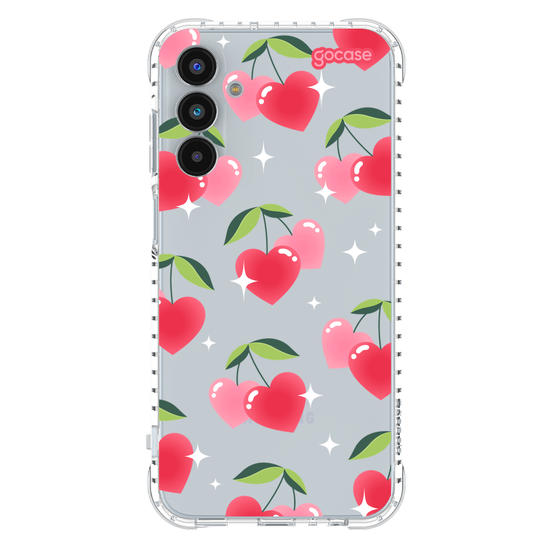 Capinha para celular Cherry Hearts