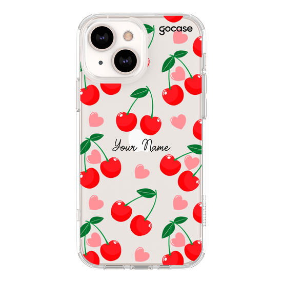 Cherry Hearts Phone Case