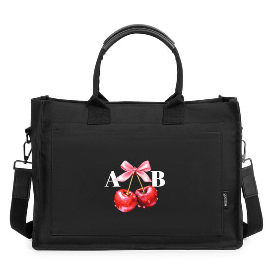 Tote Mini - Cherry Initials Fancy