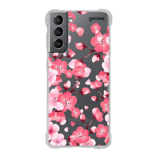 Capinha para celular Pétalas de Cerejeira