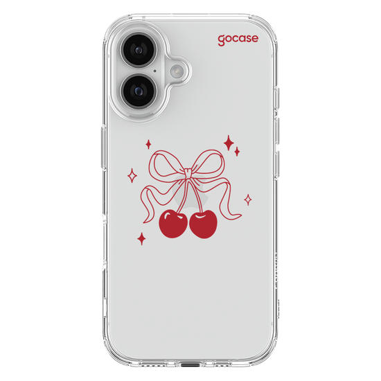 Capinha para celular  Minimal Cherry Red