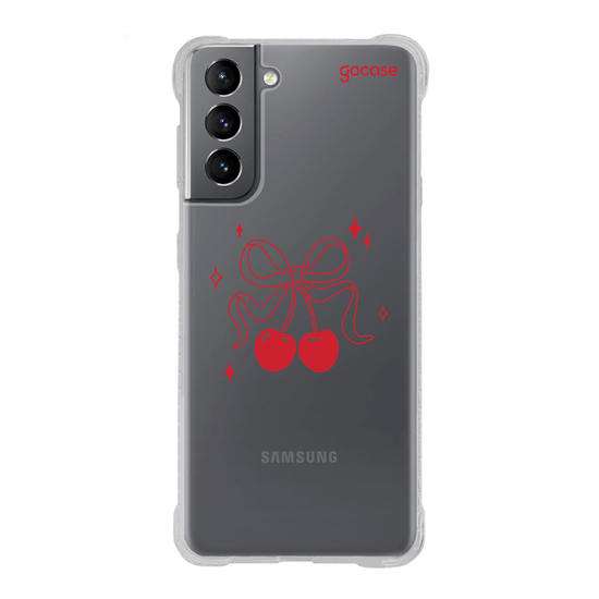 Capinha para celular  Minimal Cherry Red