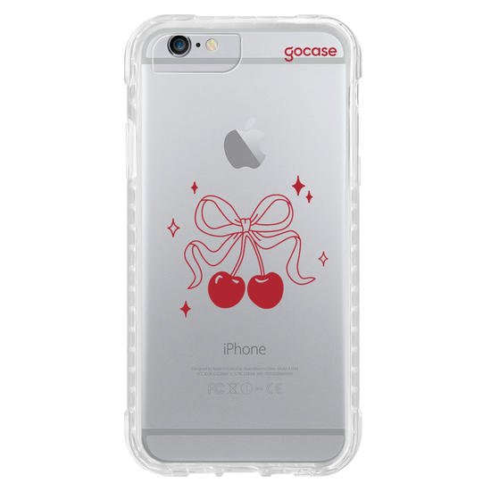 Capinha para celular  Minimal Cherry Red