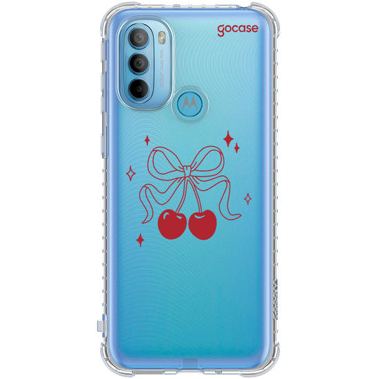 Capinha para celular  Minimal Cherry Red
