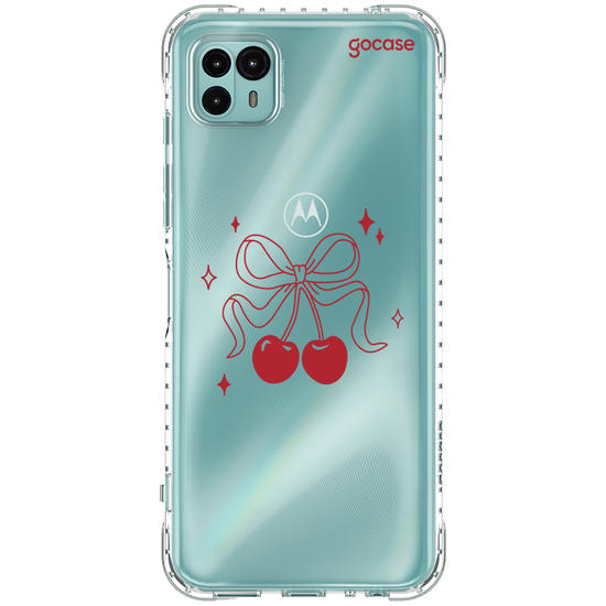 Capinha para celular  Minimal Cherry Red