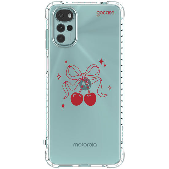 Capinha para celular  Minimal Cherry Red