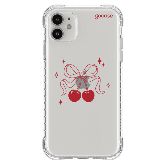 Capinha para celular  Minimal Cherry Red