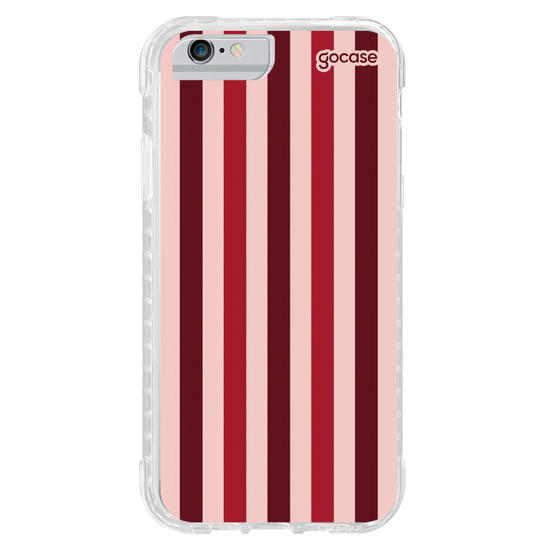 Capinha para celular  Cherry Stripe