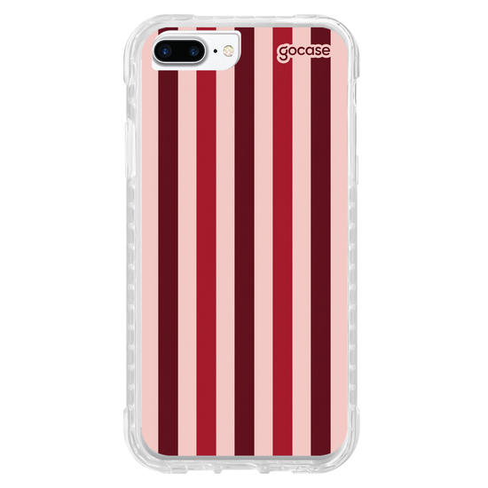 Capinha para celular  Cherry Stripe