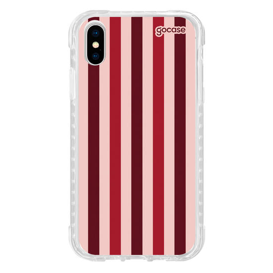 Capinha para celular  Cherry Stripe