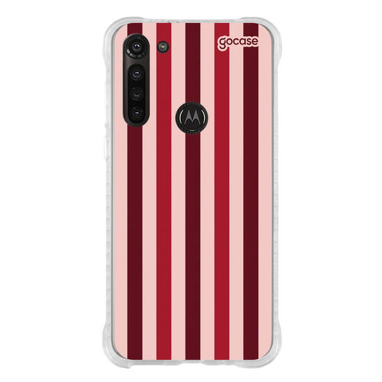 Capinha para celular  Cherry Stripe