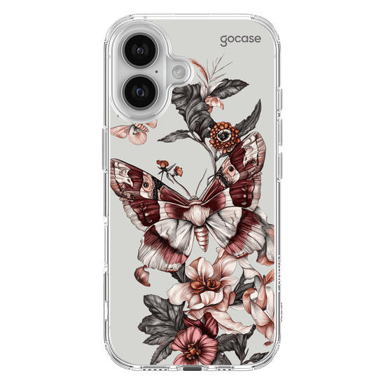 Capinha para celular  Chic Moth Flowers