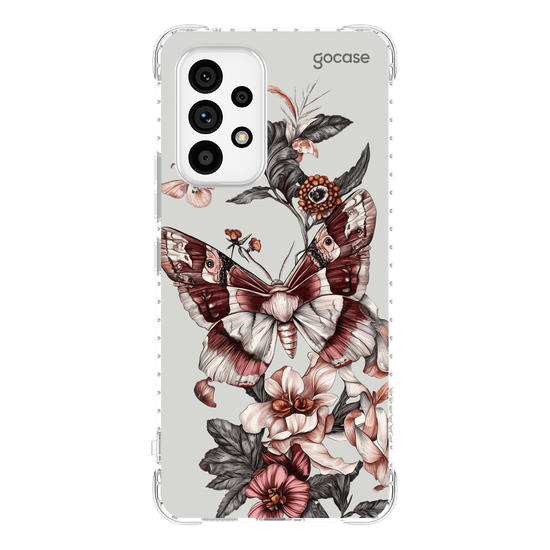 Capinha para celular  Chic Moth Flowers