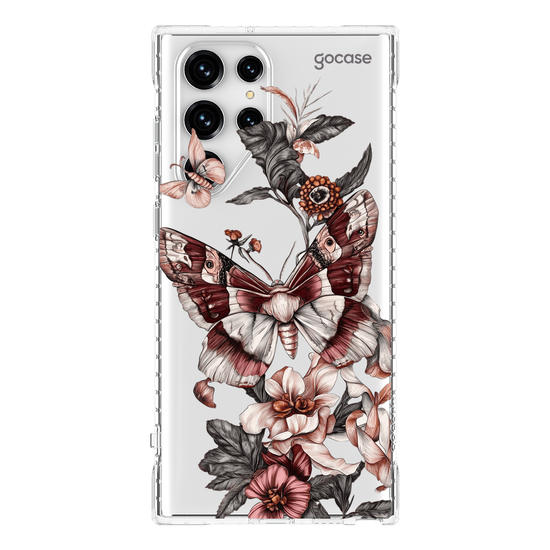 Capinha para celular  Chic Moth Flowers